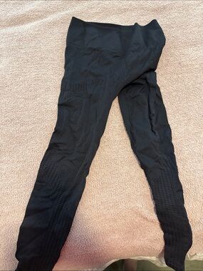 Fabletics Kids Black Seamless Ribbed Acti